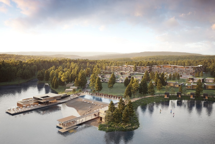 Rendering of Deerhurst Resort, Phase 2